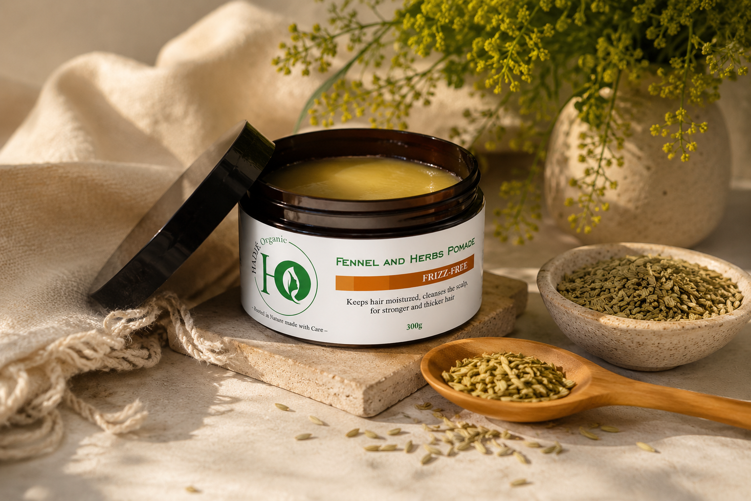 Fennel & Herbs Pomade (Frizz-Free)